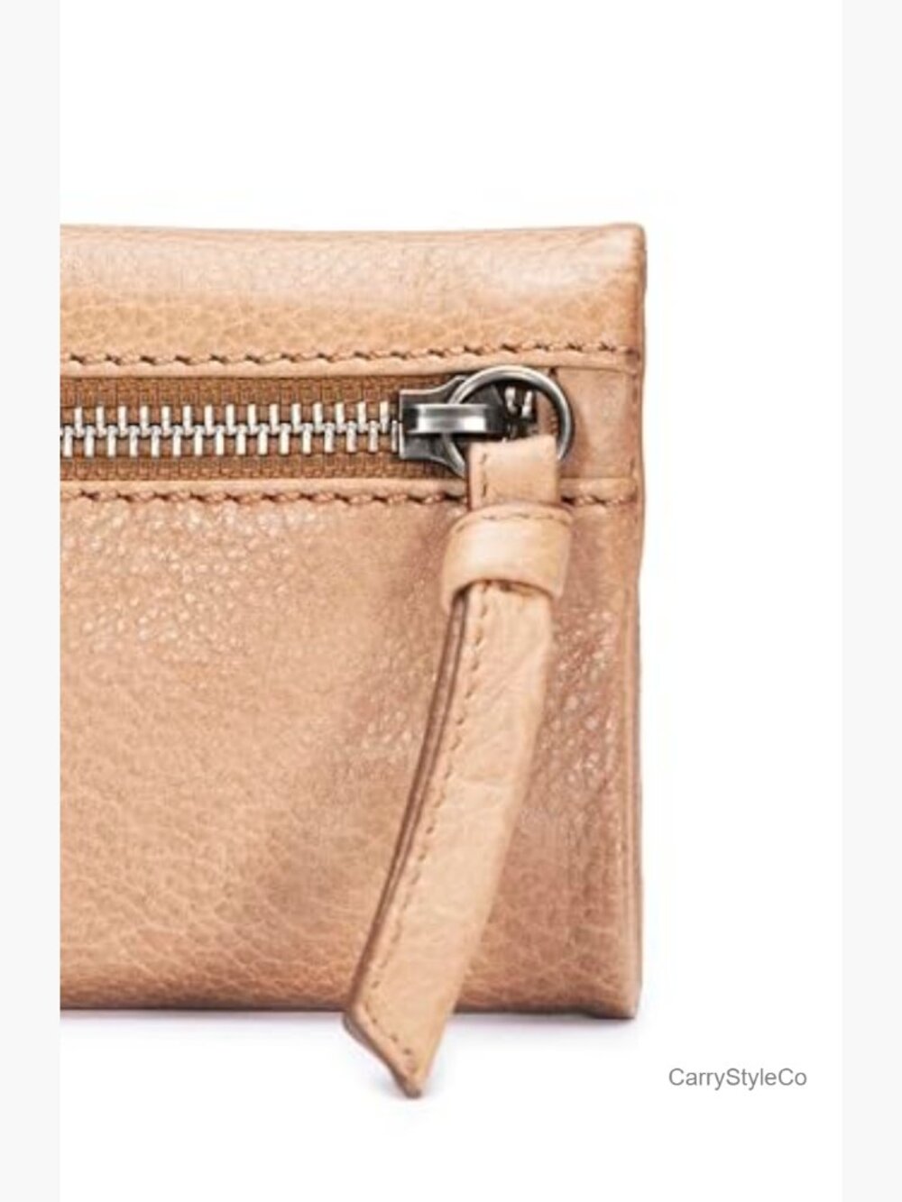 Genuine Leather Bi-Fold Wallet with ID Window, 5 Card Slots - Picture 7 of 7